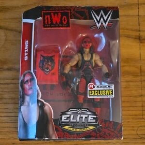 New WWE Elite Collection Sting Action Figure - Red and Black RARE